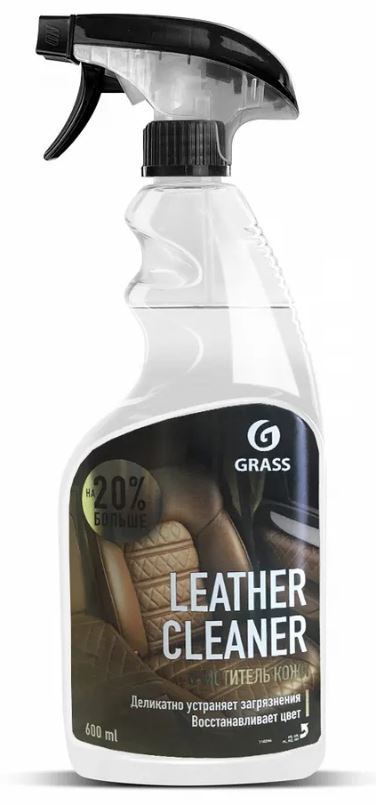 110396 Grass очиститель натуральной кожи! Leather Cleaner флакон 600мл