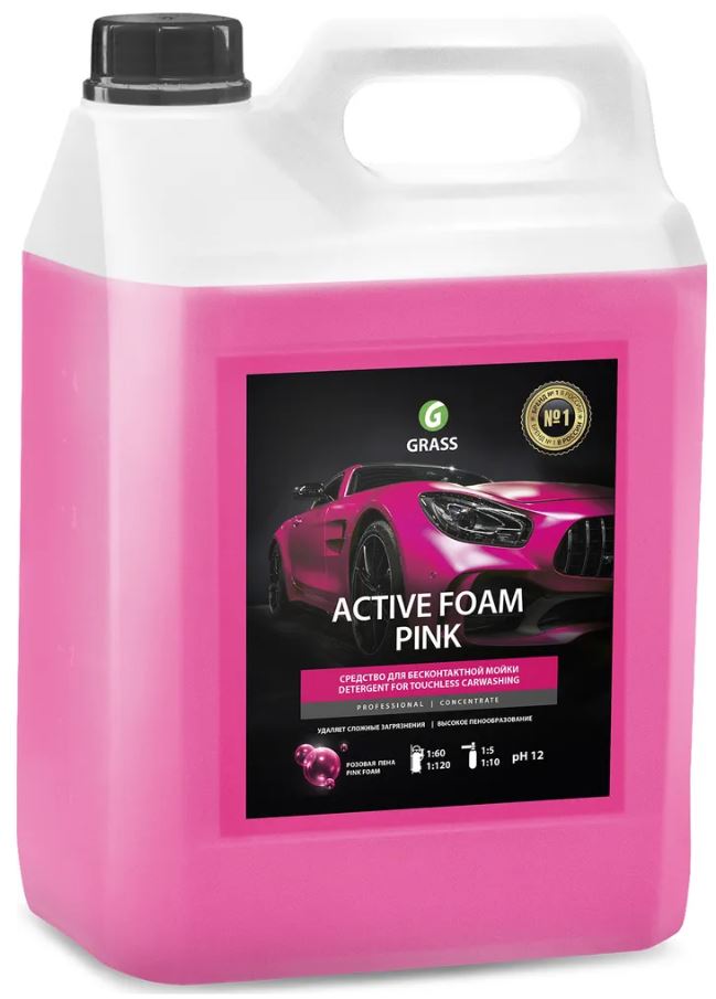 113121 Grass активная пена! Active Foam Pink (канистра 6кг)