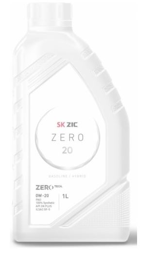 132035 ZIC ZERO 20 0W20 (1L)_масло моторное! синт. API SN +, ILSAC GF-5, Dexos 1 Gen2