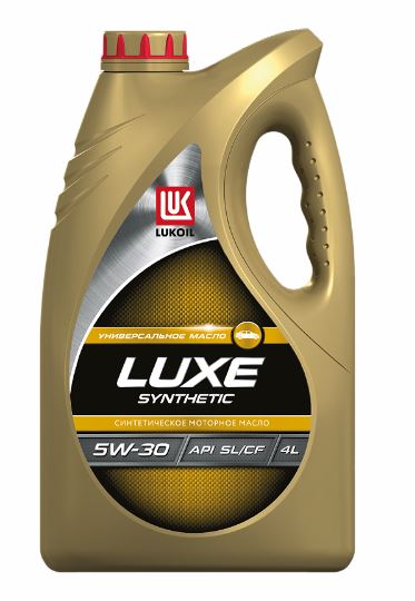 196256DUBL Масло моторное LUKOIL LUXE SYNTHETIC 5W-30, 4 литра