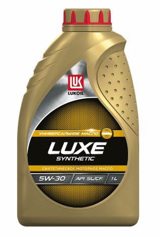 196272 Масло моторное LUKOIL LUXE SYNTHETIC 5W-30, API SL/CF, 1 литр