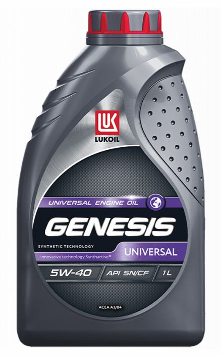 3148630 Моторное масло Лукойл (Lukoil) GENESIS UNIVERSAL 5W-40 Синтетическое 1 л