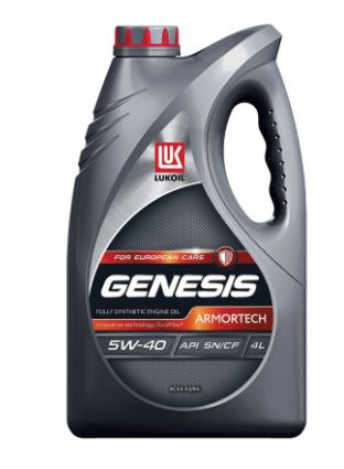 3148675 LUKOIL GENESIS ARMORTECH 5W-40 масло моторное синтетическое 4 литра