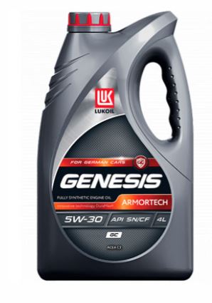 3149300 LUKOIL GENESIS ARMORTECH GC 5W-30 масло моторное синтетическое 4 литра