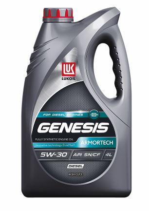 3149855 LUKOIL GENESIS ARMORTECH DIESEL 5W-30 масло моторное синтетическое 4 литра