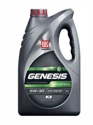 3149902 LUKOIL GENESIS ARMORTECH JP 5W-30 масло моторное синтетическое 4 литра