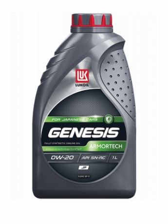 3149924 LUKOIL GENESIS ARMORTECH JP 0W-20 масло моторное синтетическое 1 литр