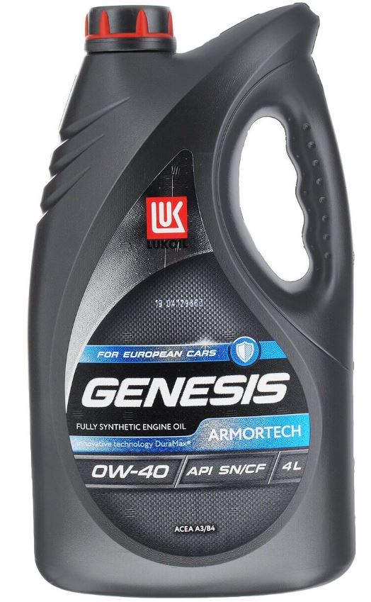 3150665 LUKOIL GENESIS ARMORTECH 0W-40 масло моторное синтетическое 4 литра