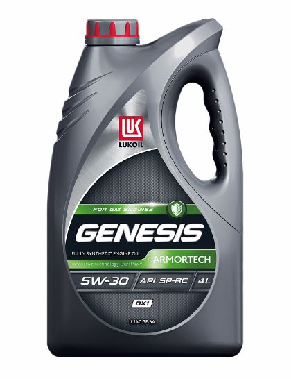 3173877 LUKOIL GENESIS ARMORTECH DX1 5W-30 масло моторное синтетическое 4 литра