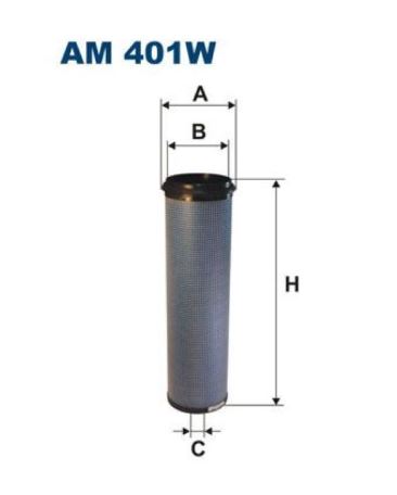 AM401W FILTRON фильтр воздушный вставка  RVI MAGNUM