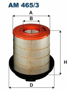 AM4653 FILTRON фильтр воздушный с крышкой H351 D282128 MB Atego OM904LAOM906LA