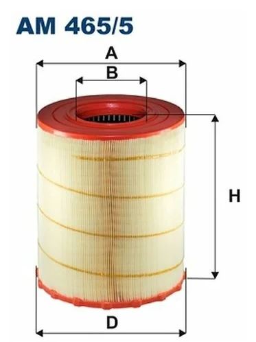 AM4655 FILRON фильтр воздушный MB AtegoAxor