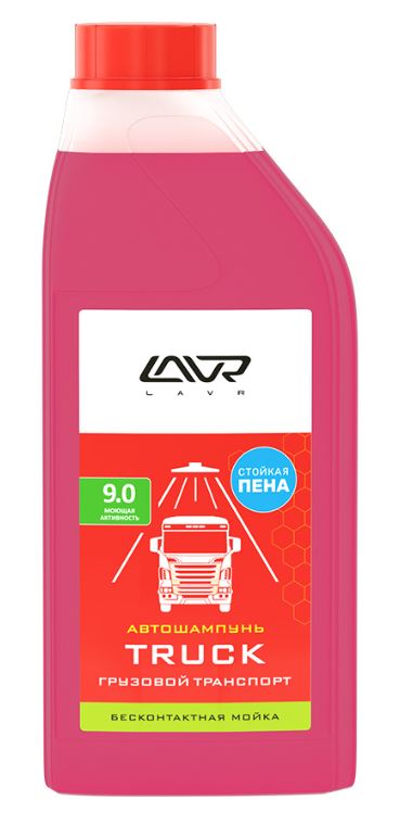 LN2346 LAVR Автошампунь TRUCK, 1 л